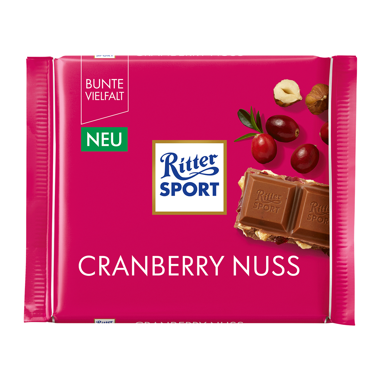 Шоколад спорт. Ritter Sport Cranberry Nuss. Шоколад Ritter Sport клюква, орех. Риттер спорт с клюквой и орехом. Риттер спорт клюква и Лесной орех.