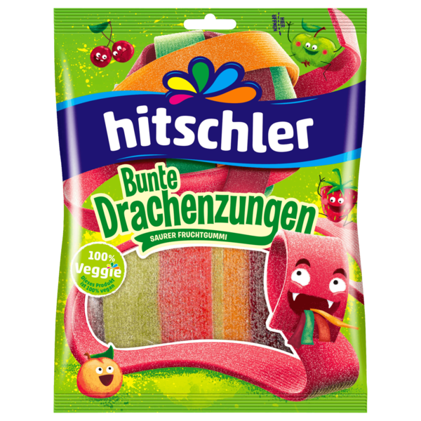 Bunte Drachenzungen