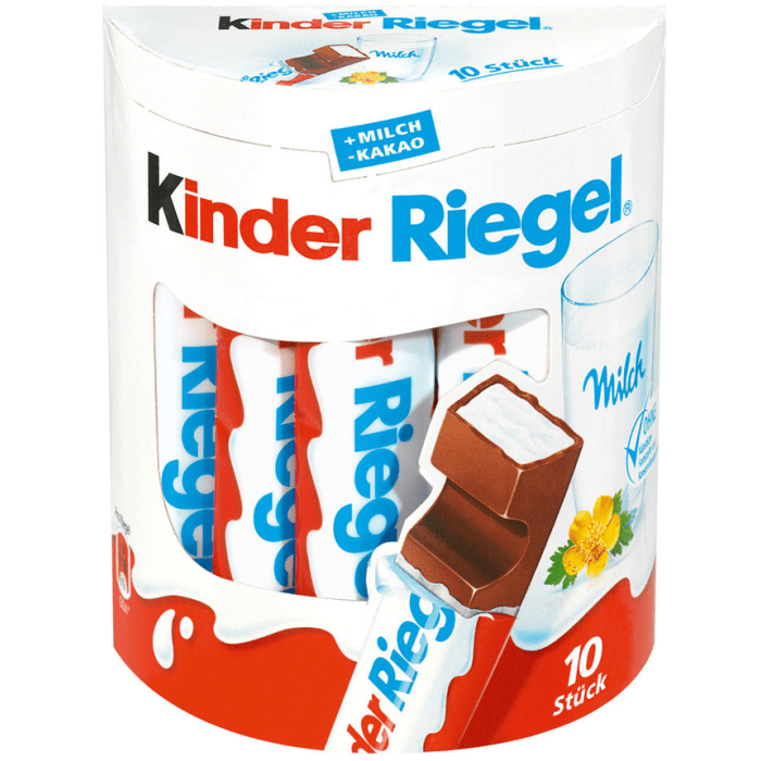 Kinder Riegel 10-pack – Germanboxes